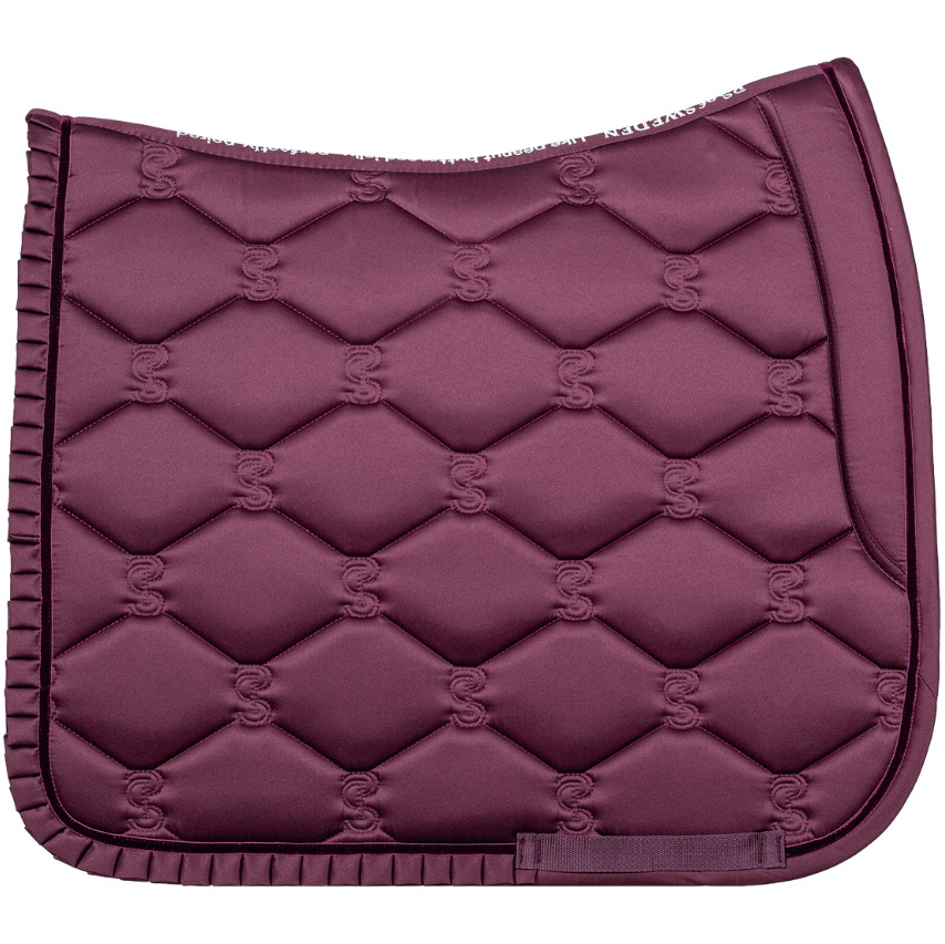 2025 PS Of Sweden Sattel Pad Dressur Rüsche 1110 - 055 - 381 - Plum